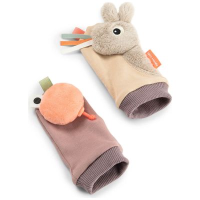 Chaussettes à hochet Celebration Sable