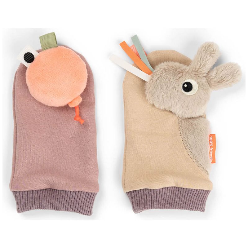 Chaussettes à hochet Celebration Sable Done by Deer Produit 4