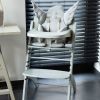 Chaise haute bébé évolutive Evosit gris pierre  par Childhome
