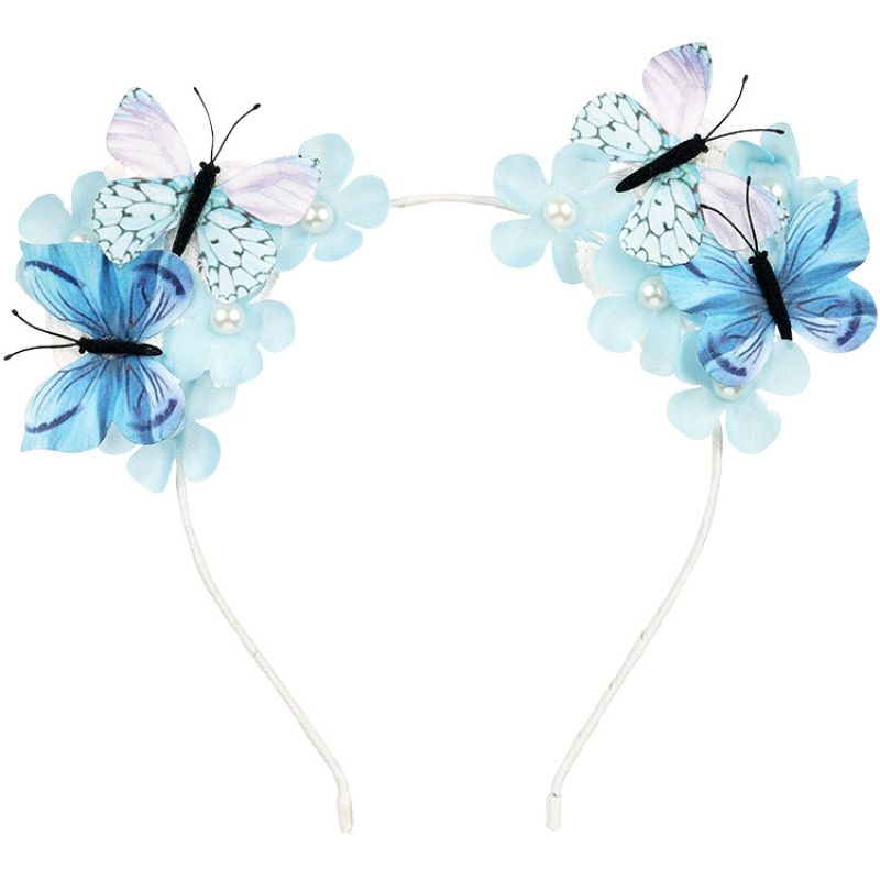 Serre-tête papillon Scottie bleu Souza For Kids