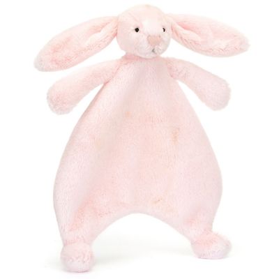 Doudou plat Lapin Rose