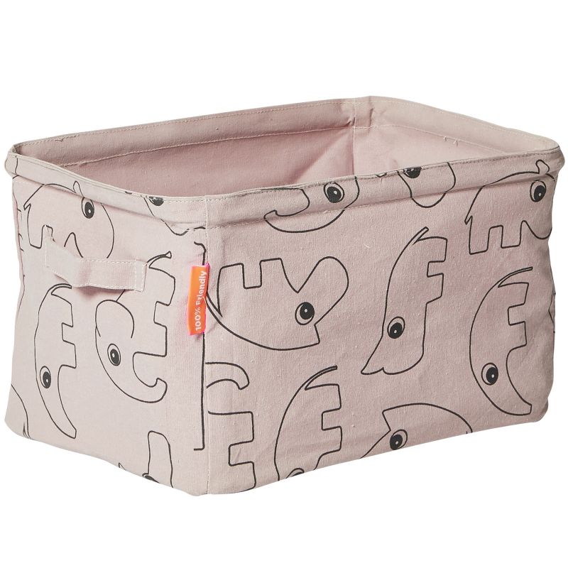 Panier de toilette Contour rose (25 x 34 cm) Done by Deer