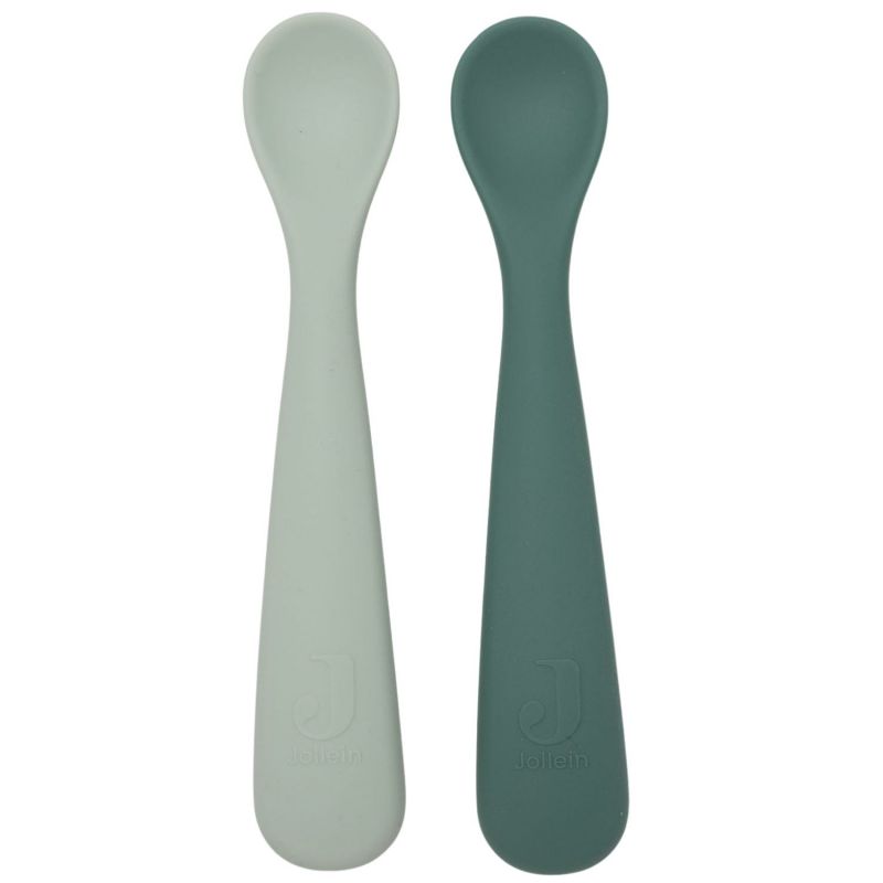 Lot de 2 cuillères en silicone Jade Shades Jollein Produit 1
