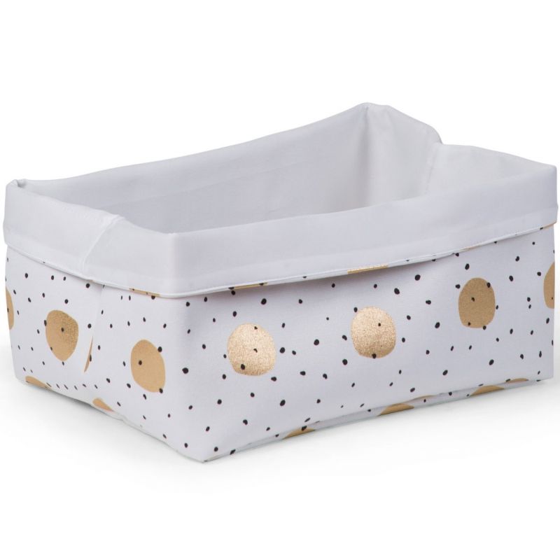 Panier de toilette doré (40 x 30 cm) Childhome