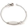 Gourmette maille ovale (argent 925) Baby bijoux Produit 1