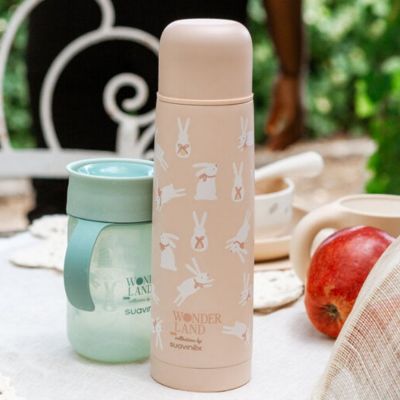 Bouteille isotherme Wonderland Lapin Rose (500 ml)