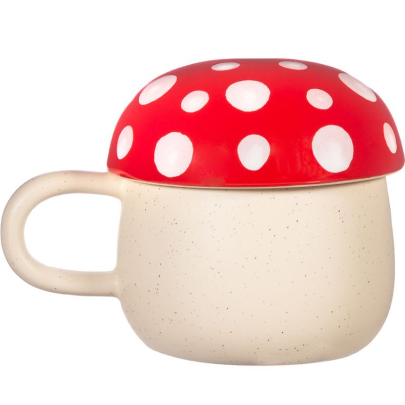 Mug avec couvercle Champignon sass & belle