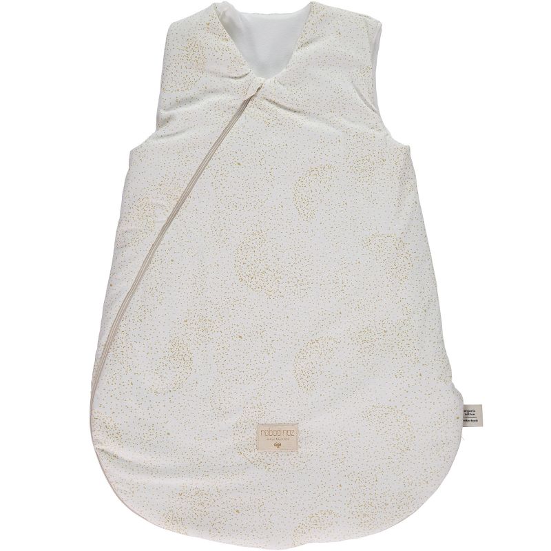 Gigoteuse 4 saisons Cocoon blanc Gold bubble TOG 1,7 (65 cm) Nobodinoz