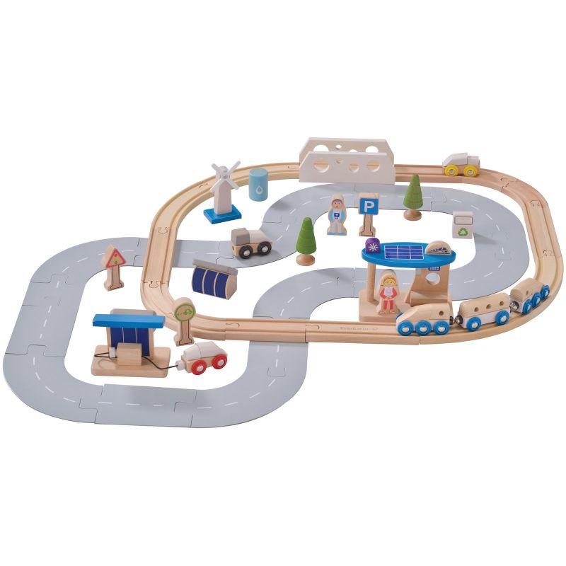 Set de train Ville Ecologique EverEarth