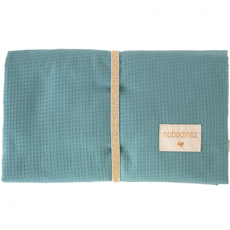 Tapis à langer Magic green Mozart Nid d'abeille Nobodinoz