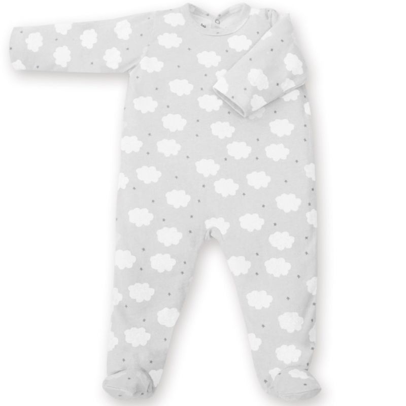 Grenouillère Milky juicy jersey (0-3 mois : 50 à 60 cm) Bemini