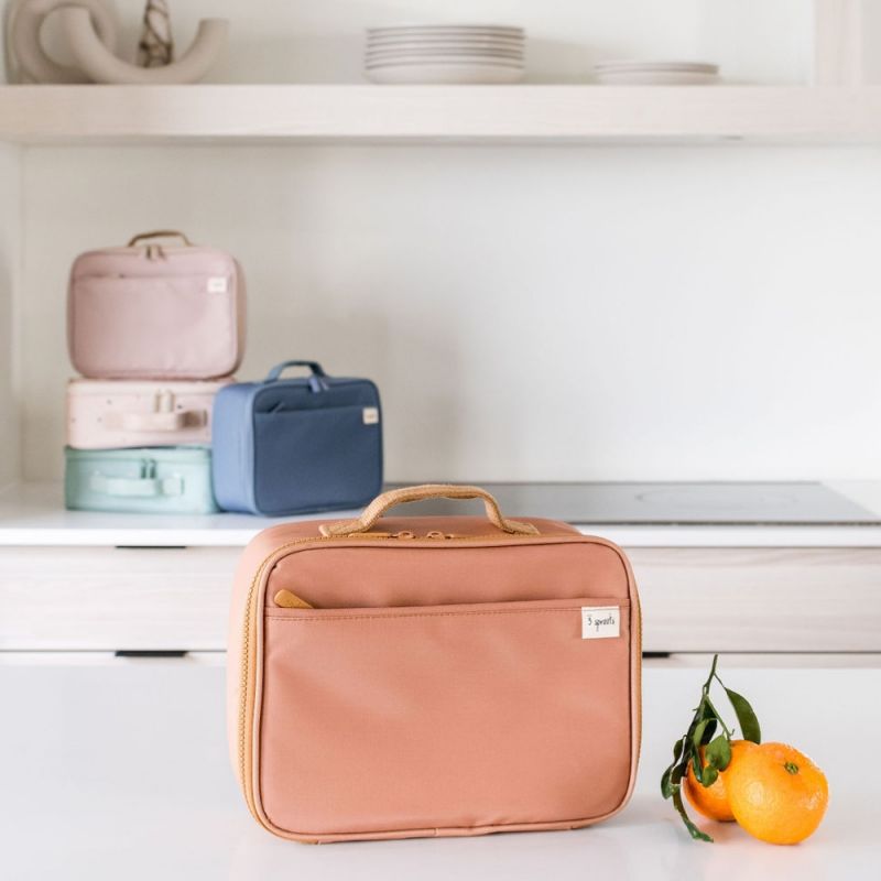 Lunch bag en tissu recyclé Rouille (4,5 L) 3 sprouts Ambiance 2
