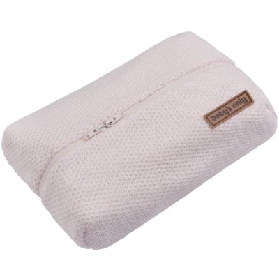 Pochette à lingettes rose pâle Classic Baby's Only