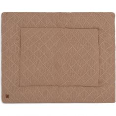Tapis de jeu Check Knit Biscuit (75 x 95 cm) - Jollein