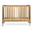 Lit bébé à barreaux Loft Honey Ash (120 x 60 cm) - Quax