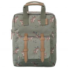 Sac à dos enfant Faon olive - Fresk