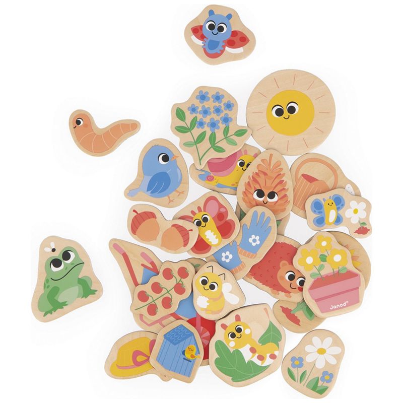 Magnets Jardin (24 pièces) Janod Produit 1
