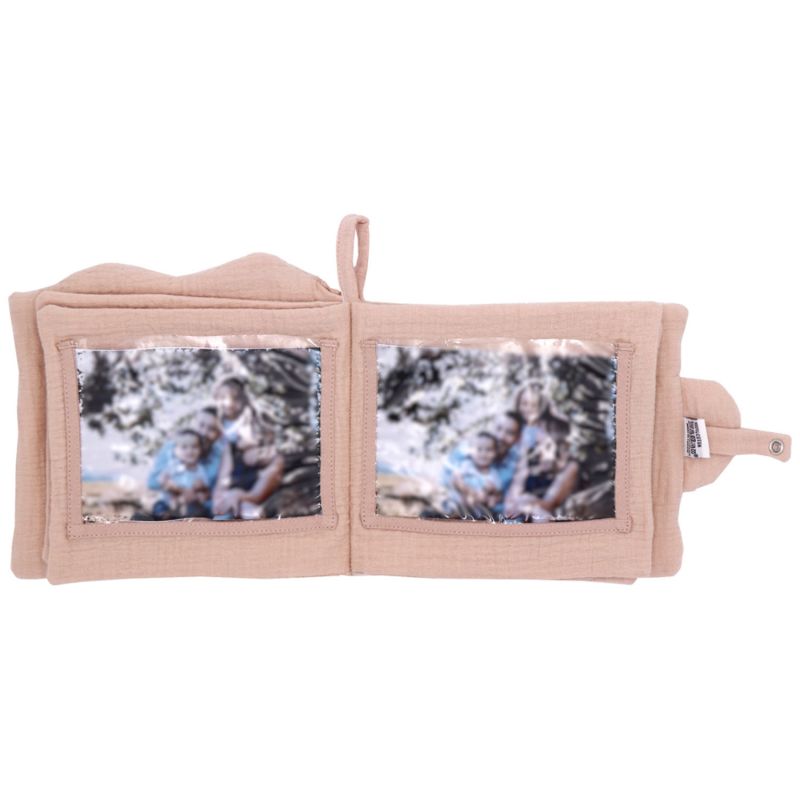 Livre album photos nuage (pour 10 photos 10 x 15) gaze de coton biscuit BB & Co Produit 2