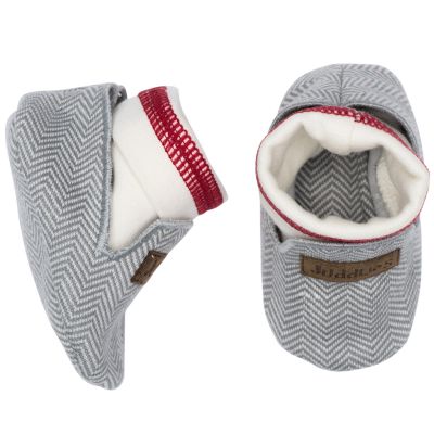 Chaussons Cottage gris (0-3 mois) Juddlies