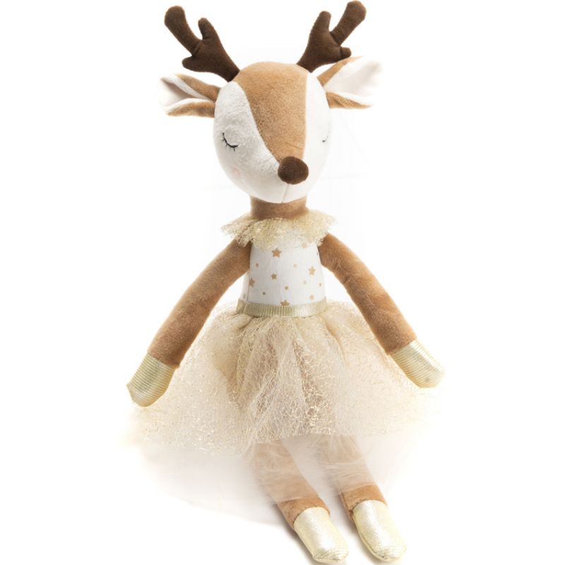 Peluche Isabelle la bichette (43 cm) Amadeus Les Petits