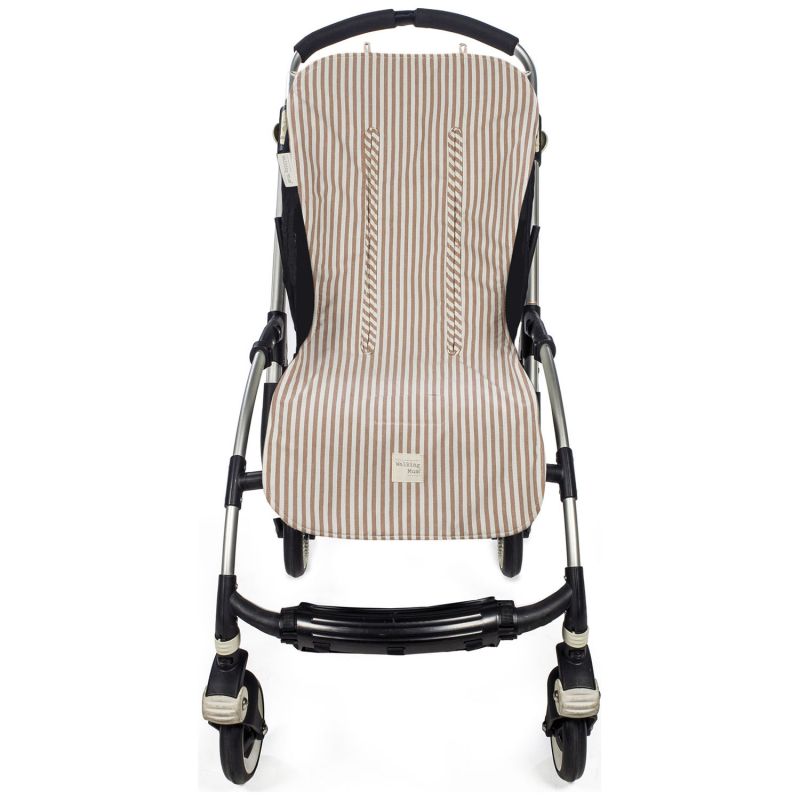 Assise pour poussette Praliné Rayures Moka Walking Mum Produit 4
