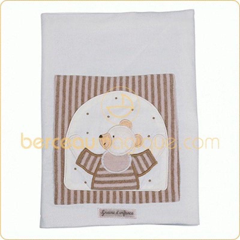 Livre de naissance Ours vanille (Sans broderie) Moulin Roty