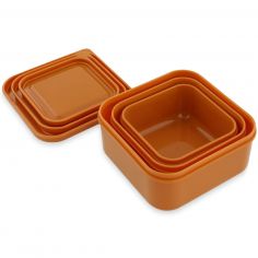 Lot de 3 boîtes à goûter Mr. Fox