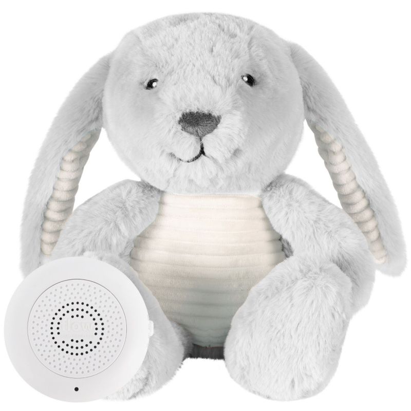 Peluche bruit blanc rechargeable Milo lapin gris FLOW Produit 1