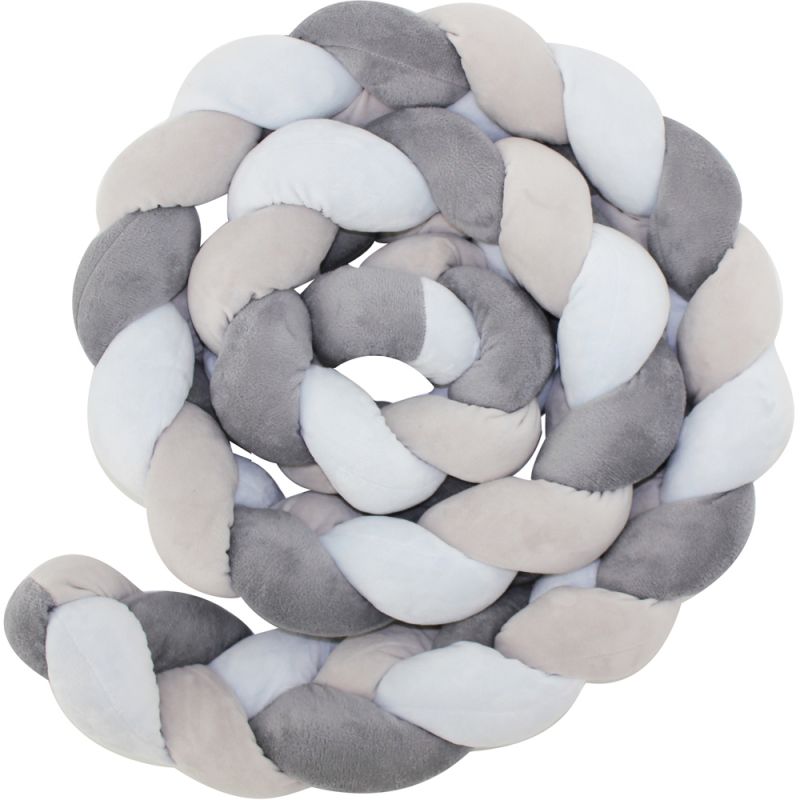 Tresse décorative grise (200 cm) Babycalin