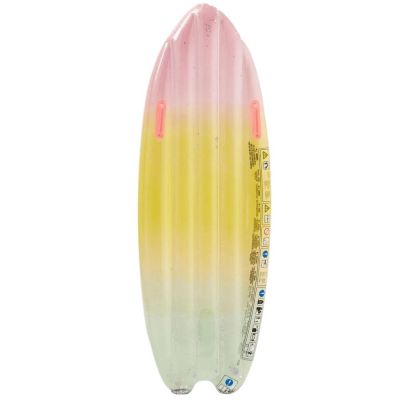 Bouée planche de surf gonflable Rainbow Ombre  par Sunnylife