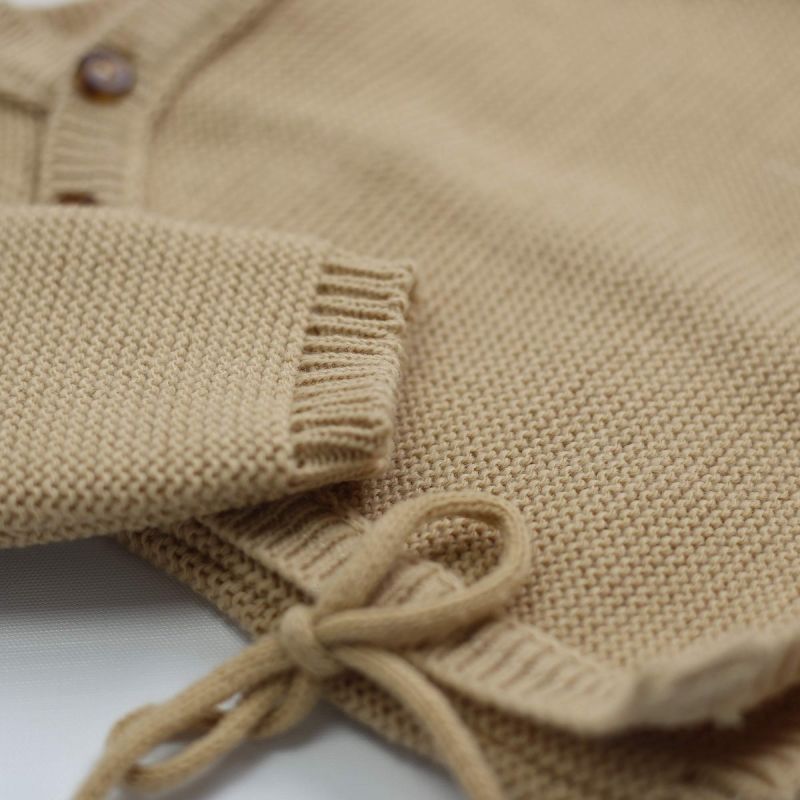 Brassière en maille Caramel (0-1 mois) Trois Kilos Sept Ambiance 4