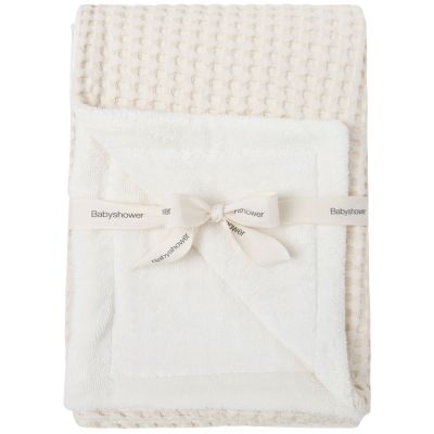 Couverture polaire Gofre Vanilla (70 x 100 cm) Babyshower