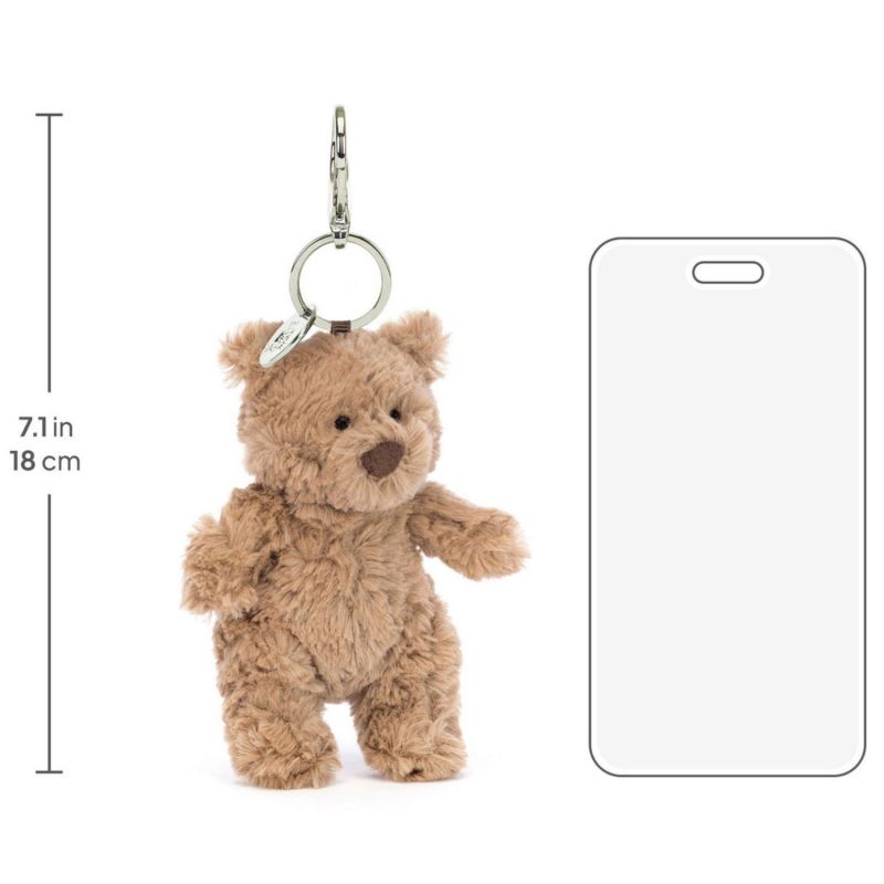 Porte-clé Bartholomew l'ours Jellycat Produit 5