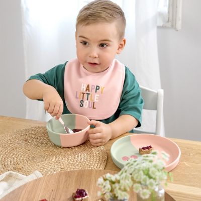 Bol en silicone Happy Fruits Cerise