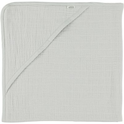 Cape de bain Bliss gris (75 x 75 cm) Les Rêves d'Anaïs