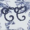 Bonnet de naissance Toile de Jouy bleu Tartine et Chocolat Produit 3