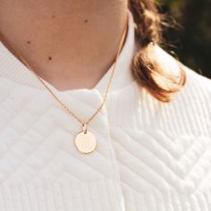 Collier chaîne médaille Scorpion personnalisable (plaqué or)