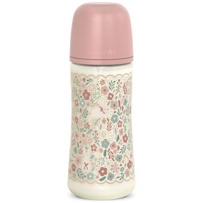Biberon tétine SXPro L Wonderland Liberty rose (360 ml)