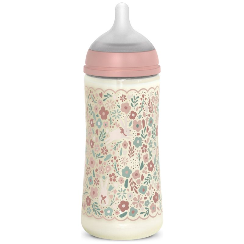 Biberon tétine SXPro L Wonderland Liberty rose (360 ml) Suavinex Produit 3
