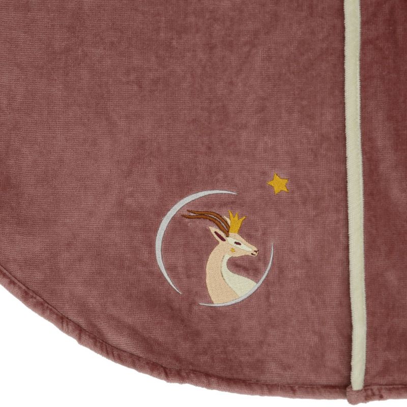 Poncho de bain Gazelle Bois de Rose personnalisable (0-5 ans) L'oiseau bateau Produit 2