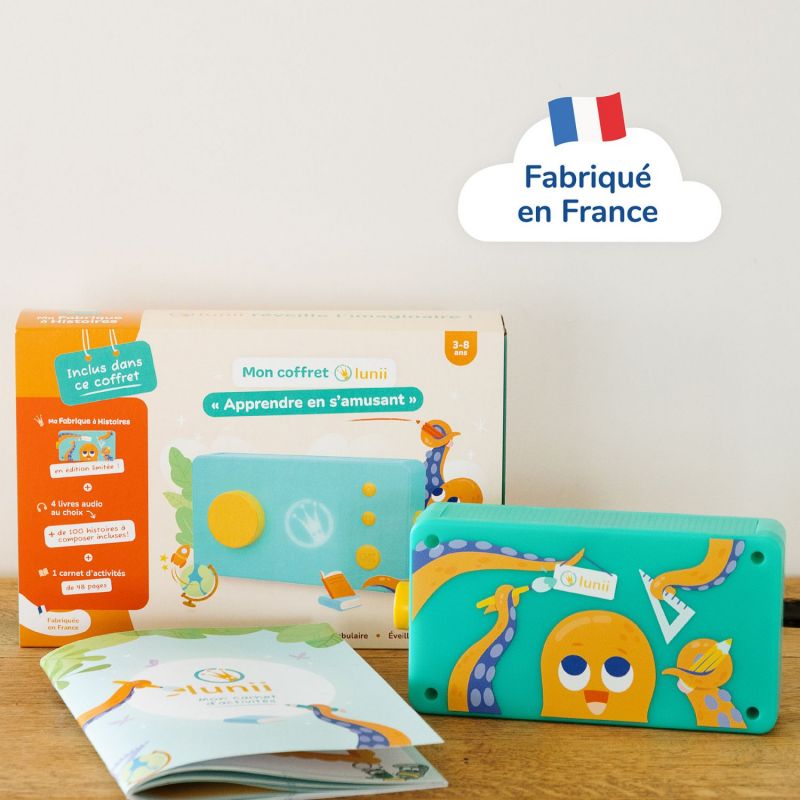 Coffret Ma Fabrique à histoires Apprendre en s'amusant Lunii Ambiance 4