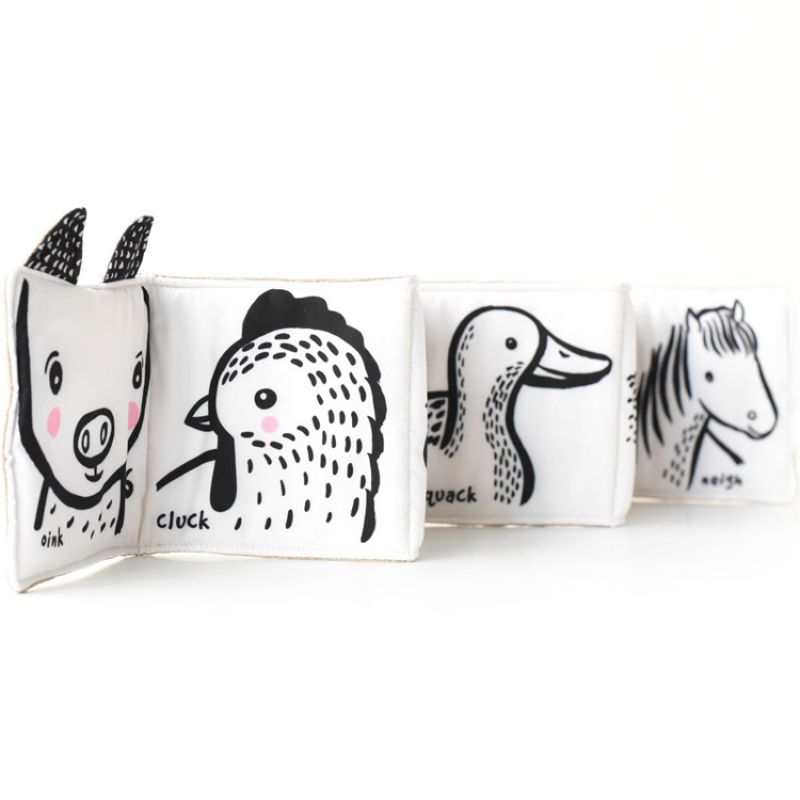 Livre bébé en tissu accordéon Ferme - Reconditionné Wee Gallery Produit 3