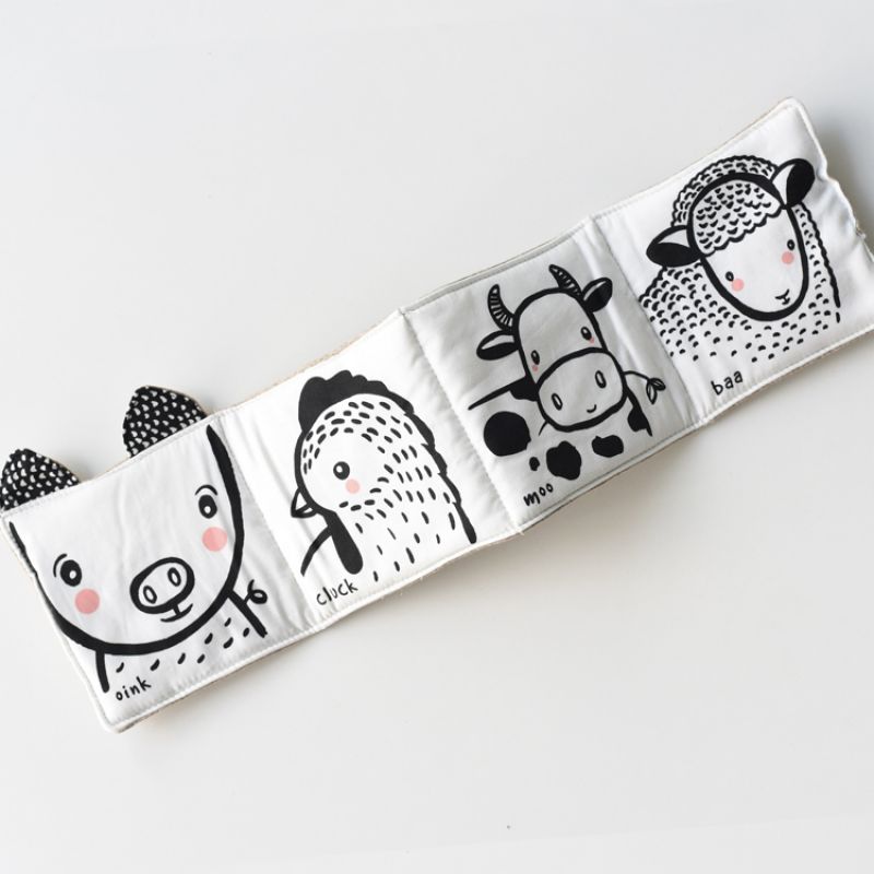 Livre bébé en tissu accordéon Ferme - Reconditionné Wee Gallery Produit 4