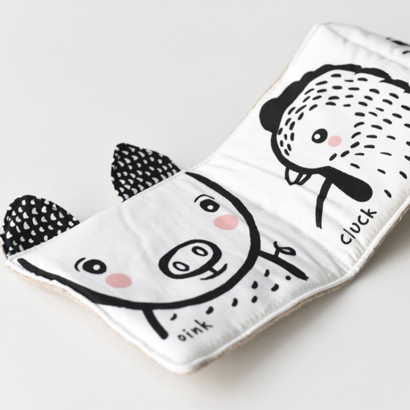 Livre bébé en tissu accordéon Ferme - Reconditionné Wee Gallery Produit 5