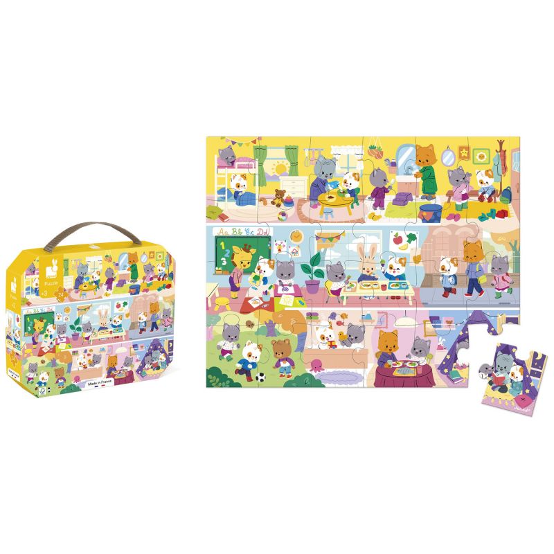 Puzzle les Rituels (24 pièces) Janod Produit 3