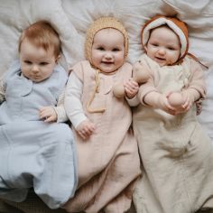 Gigoteuse légère TOG 0,5 en coton bio Blush (0-6 mois)