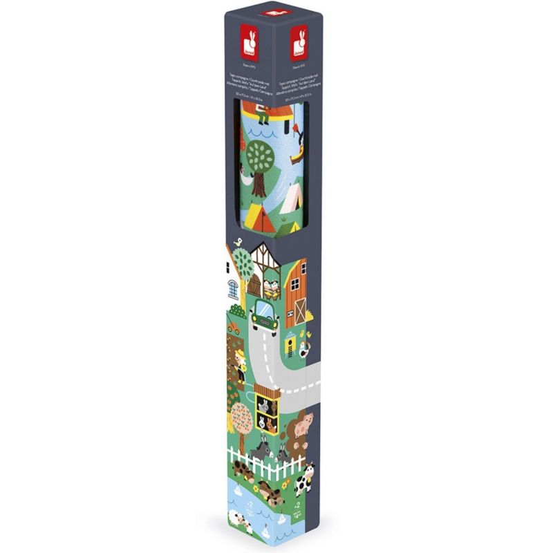 Tapis de jeu Cross Roads Campagne (120 x 78 cm) Janod Produit 2