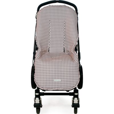 Housse pour poussette Together rose et gris Pasito a pasito