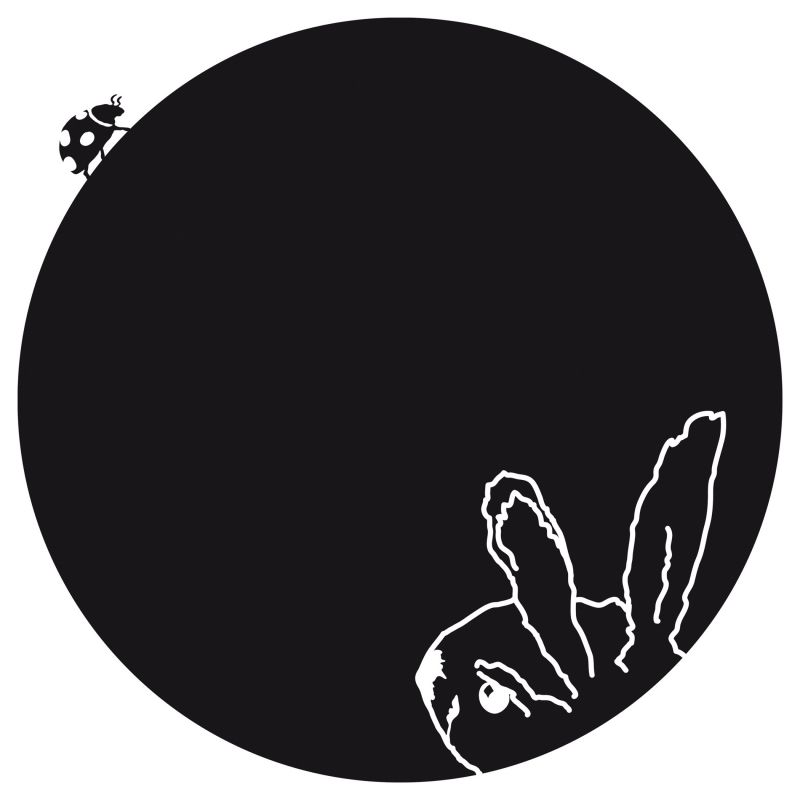 Sticker mural ardoise Lapin Mimi'lou