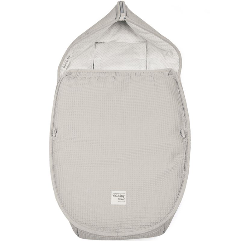 Chancelière pour nacelle et siège auto groupe 0 Baby Nature sable (80 cm) Walking Mum